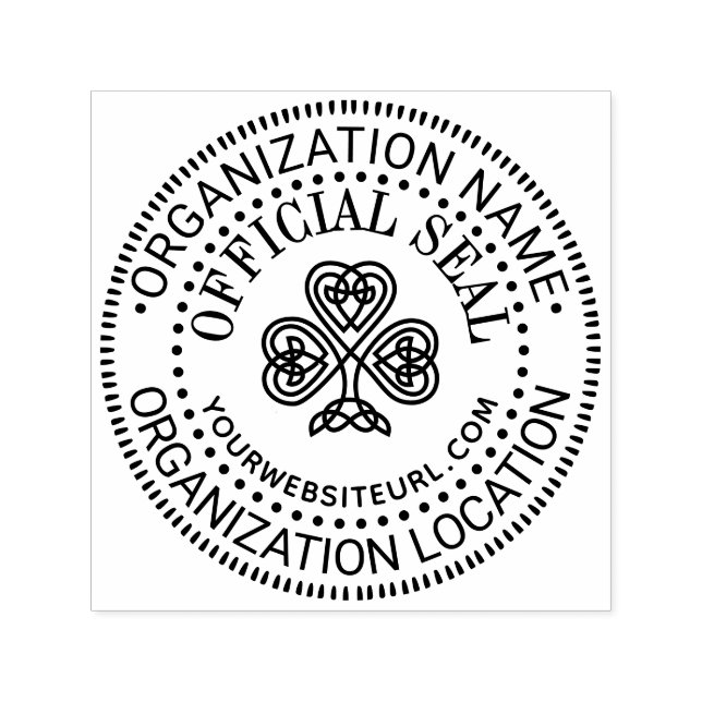 URL local del sello oficial del Knot Celtic Shamro (Diseño)