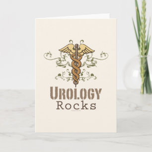Urología sacude tarjeta de felicitación de ulólogo