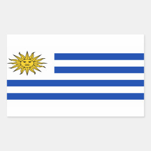 Uruguay* Pegatina de bandera