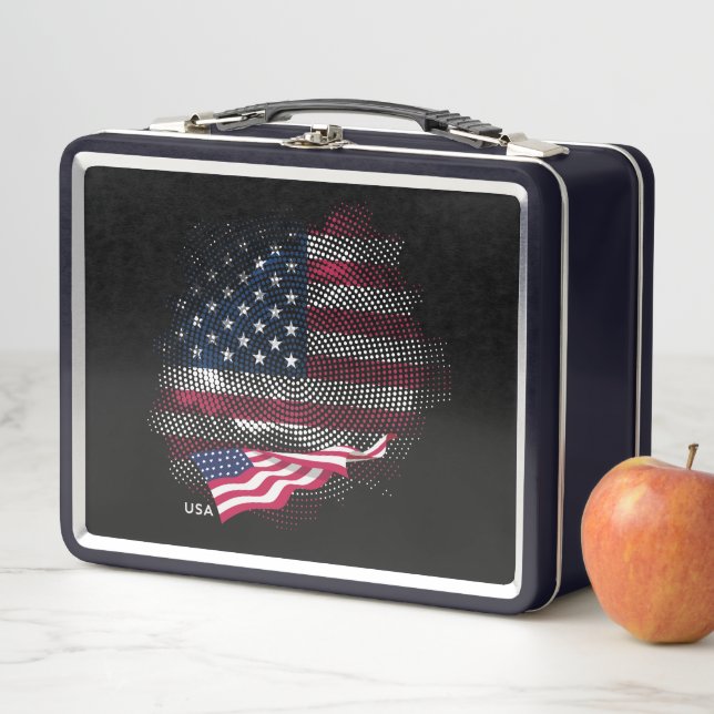 USA flag (In situ)
