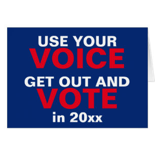 Usa Tu Voz Para Sacar El Voto