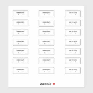 Usar Por Fecha Pegatinas Lo Mejor Antes De La Fech