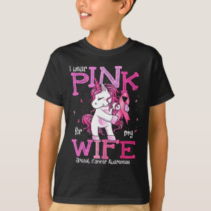 Usar Rosa Para Mi Esposa Camisa Contra El Cáncer D
