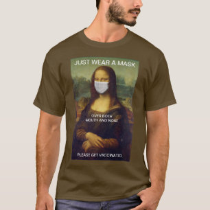 USAR UNA Camiseta MÁSCARA A Lisa