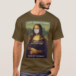 USAR UNA Camiseta MÁSCARA A Lisa