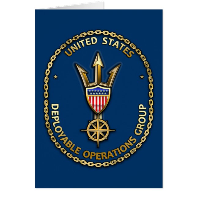 USCG Deployable Operations Group) (Frente)