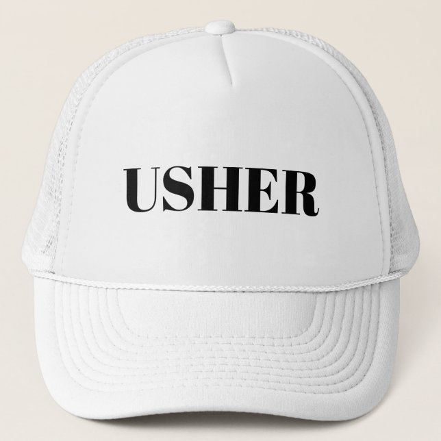 USHER GORRA (Anverso)