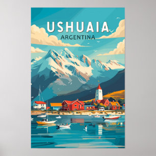 Ushuaia Argentina Viajes Arte Vintage