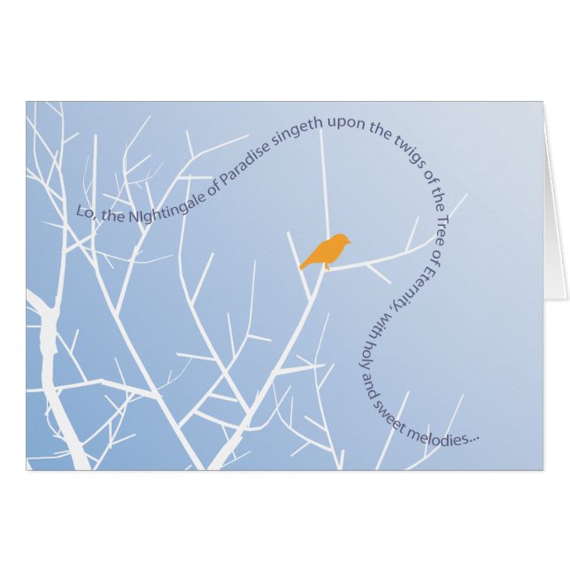 Usignuolo del paraíso (Anverso (Horizontal))