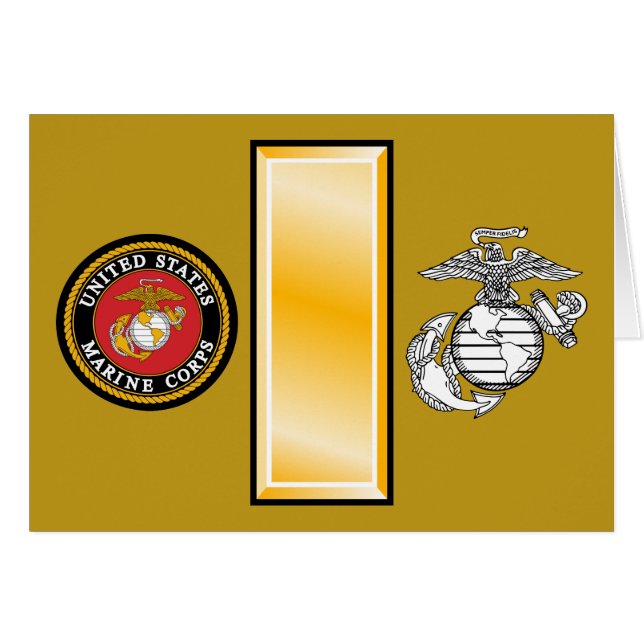 USMC 2.ª Segunda Teniente 0-1 (Anverso (Horizontal))