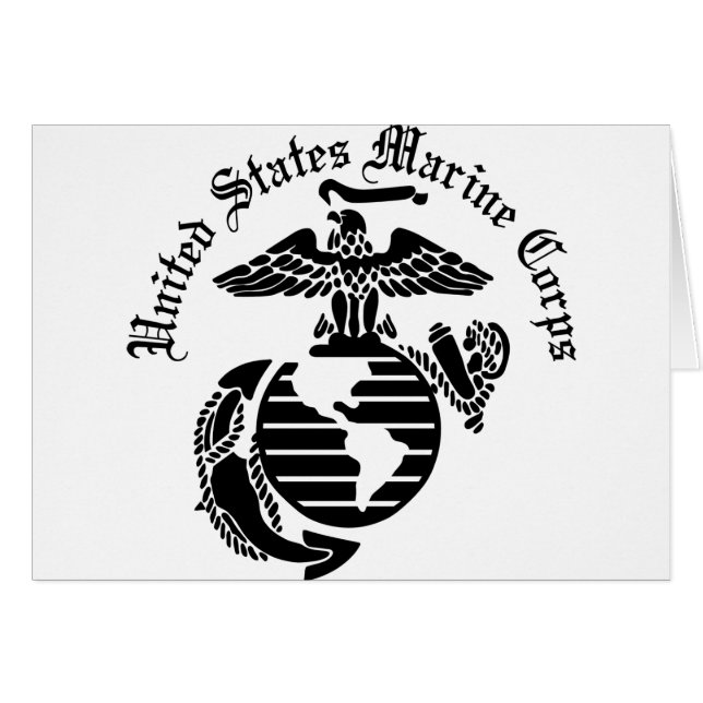 USMC Cuerpo de Marines de los Estados Unidos (Anverso (Horizontal))