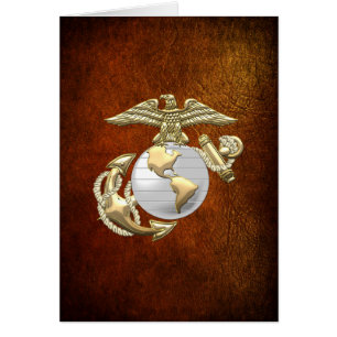 USMC Eagle, globo y ancla (EGA) [3D]
