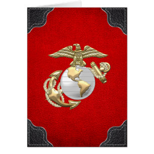USMC Eagle, globo y ancla (EGA) [3D]