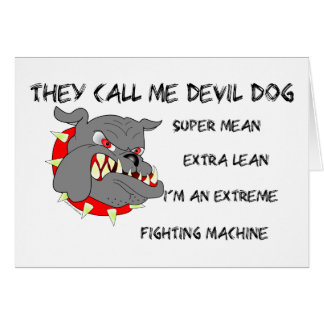 USMC él me llama perro de diablo