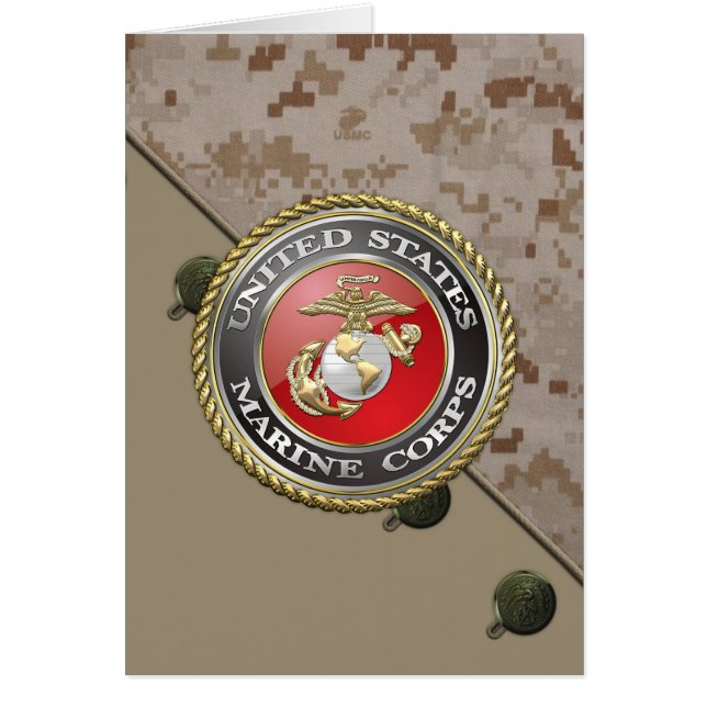 USMC Emblem & Uniform [3D] (Frente)