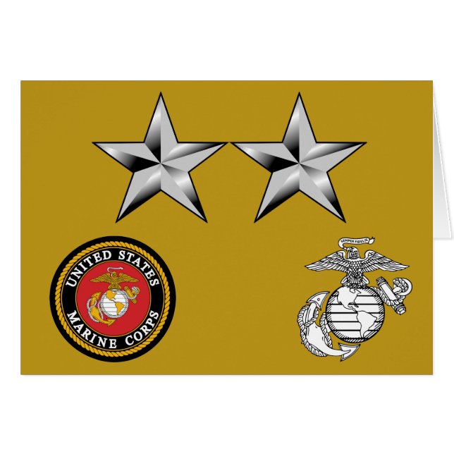 USMC General de División 0-8 (Anverso (Horizontal))