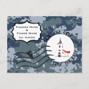 USN Navy Anuncio de Boda y Capilla de Boda