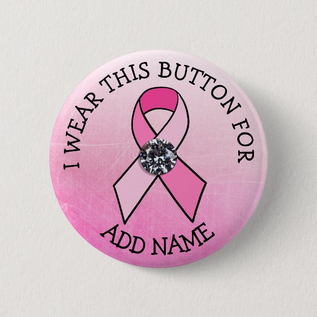 uso esto para el botón de cáncer de mama rosado (Anverso)