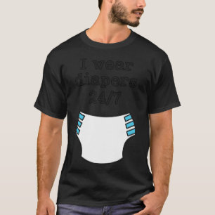 Uso pañales 247 camiseta esencial