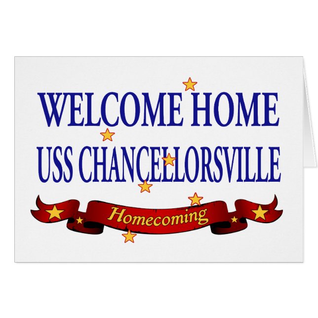 USS casero agradable Chancellorsville (Anverso (Horizontal))