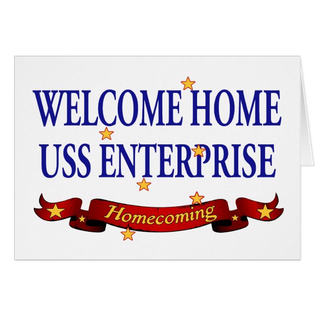 USS Enterprise casera agradable (Anverso (Horizontal))
