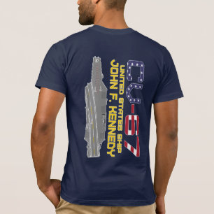 USS JOHN F. Camiseta CV-67