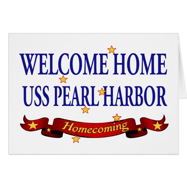 USS Pearl Harbor casero agradable (Anverso (Horizontal))