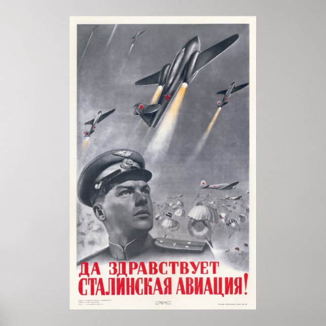 USSR CCCP Guerra Fría Posters de propaganda de la  (Frente)