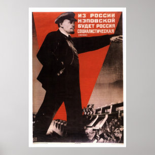 USSR CCCP Guerra Fría Posters de propaganda de la