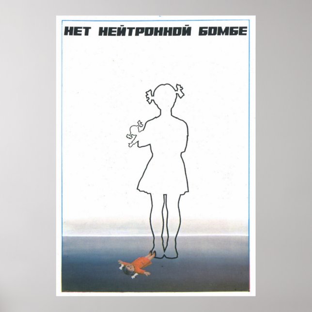 USSR CCCP Guerra Fría Posters de propaganda de la  (Frente)