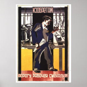 USSR CCCP Guerra Fría Posters de propaganda de la 