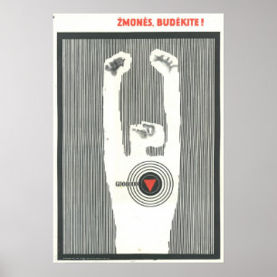 USSR CCCP Guerra Fría Posters de propaganda de la 
