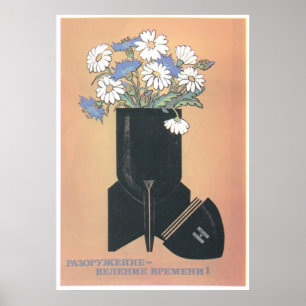 USSR CCCP Guerra Fría Posters de propaganda de la