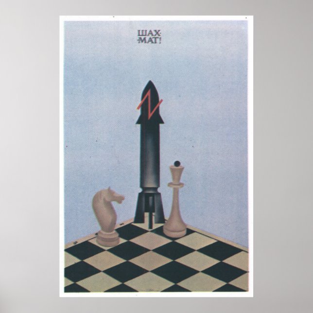USSR CCCP Guerra Fría Posters de propaganda de la  (Frente)