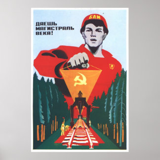 USSR CCCP Guerra Fría Posters de propaganda de la