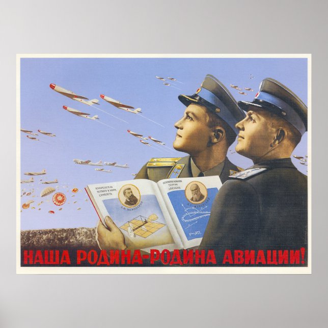 USSR CCCP Guerra Fría Posters de propaganda de la  (Frente)
