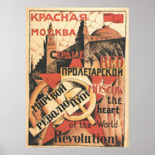 USSR CCCP Guerra Fría Posters de propaganda de la