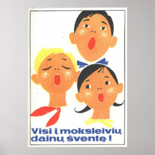 USSR CCCP Guerra Fría Posters de propaganda de la 