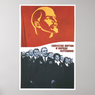 USSR CCCP Guerra Fría Posters de propaganda de la 