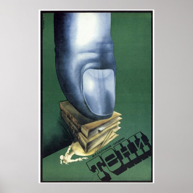 USSR CCCP Guerra Fría Posters de propaganda de la  (Frente)