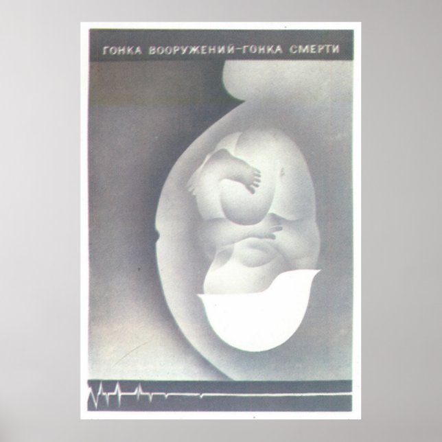 USSR CCCP Guerra Fría Posters de propaganda de la  (Frente)