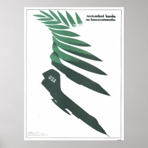 USSR CCCP Guerra Fría Posters de propaganda de la