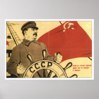 USSR CCCP Guerra Fría Posters de propaganda de la 