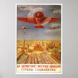 USSR CCCP Guerra Fría Posters de propaganda de la