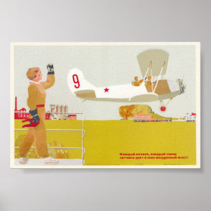 USSR CCCP Guerra Fría Posters de propaganda de la