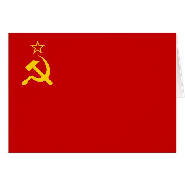 USSR Unión Soviética bandera de la Unión Soviética (Anverso (Horizontal))