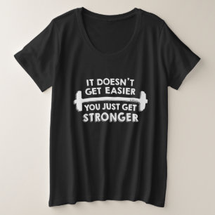 Usted apenas consigue más fuerte