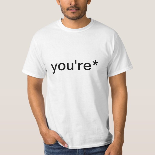 usted camisa del are* (Anverso)