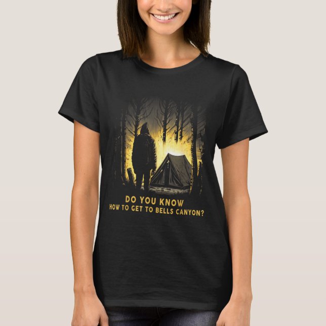 Usted Camiseta Sabe Cómo Obtener Cañón de Campanas (Anverso)