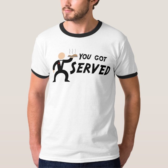Usted consiguió la camiseta servida (Anverso)